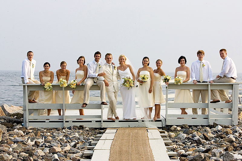 Beach Wedding Bridal Party Tampa Bay Beach Weddings